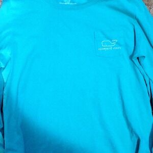 Baby blue vineyard vines Long sleeve shirt